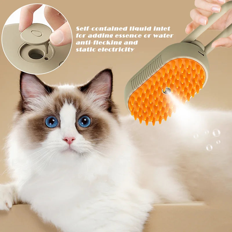 Dream Pet Beds - Pet Steaming Spray Massage Comb