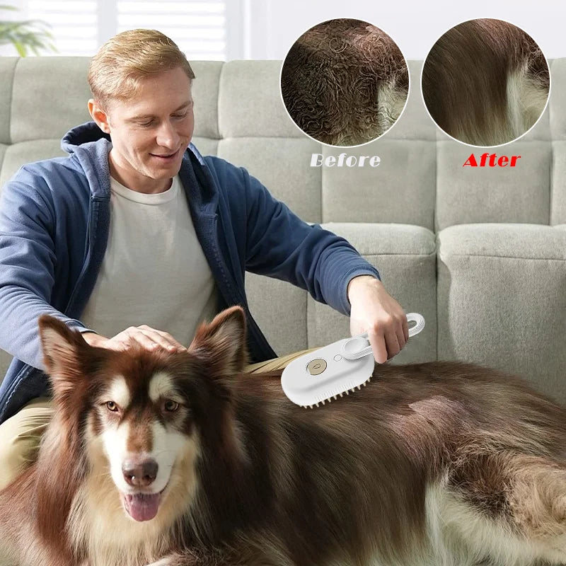 Dream Pet Beds - Pet Steaming Spray Massage Comb