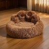 Dream Pet Beds - Fleece-Lined Dog & Cat Bed - Anti Anxiety