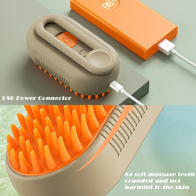 Dream Pet Beds - Pet Steaming Spray Massage Comb